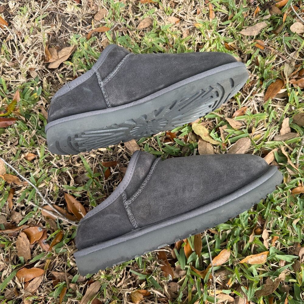 UGG Grey Classic Slipper Size 8